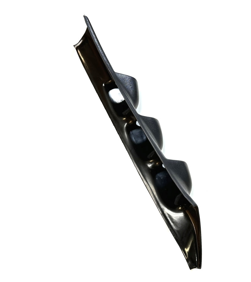 Black Triple Gauge 52mm Pillar Pod for 1996-2000 Honda Civic EK