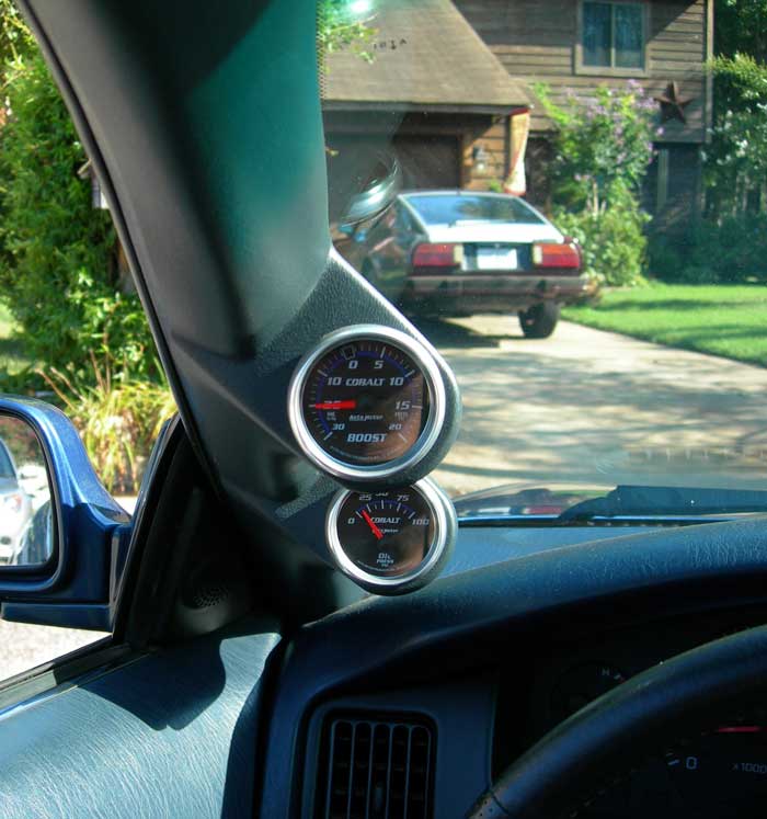 1990–1995 Toyota MR2 Full A-Pillar Double Gauge Pod