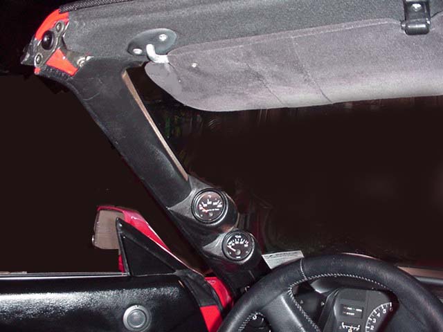 1985-1989 MR2 2 Pod Add-on Gauge Pillar Pod