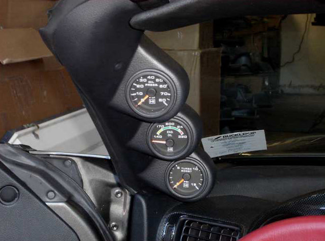2000–2005 Toyota MR2 Spyder Triple A-Pillar Gauge Pod