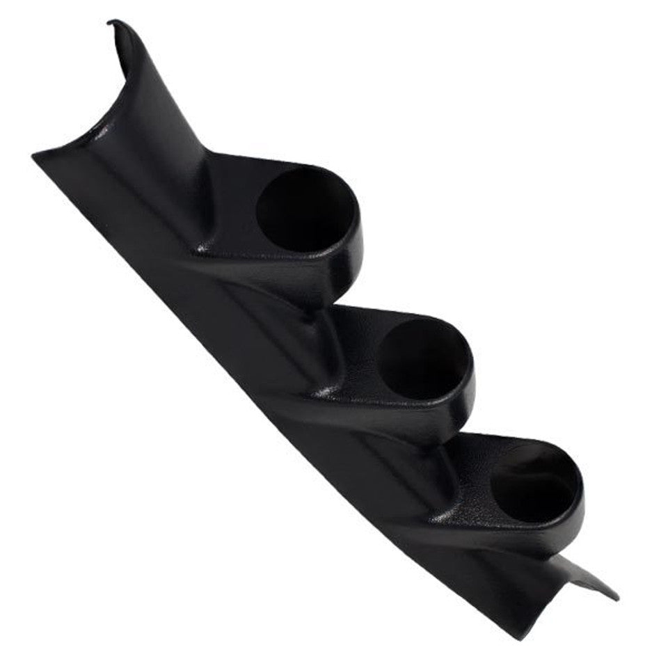 Black Triple Pillar Gauge Pod for 2013-2020 Subaru BRZ