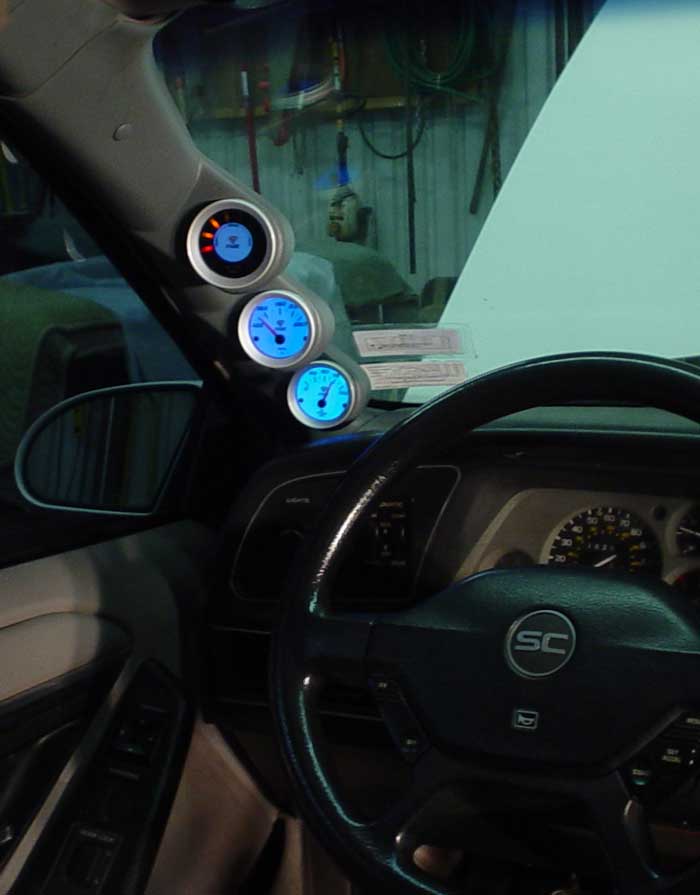 Ford Thunderbird Coupe (w/ passive restraint) 3 pod / full pillar