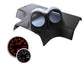 Buick Regal Turbo double gauge pod Performance kit with Amber/White 52mm gauge