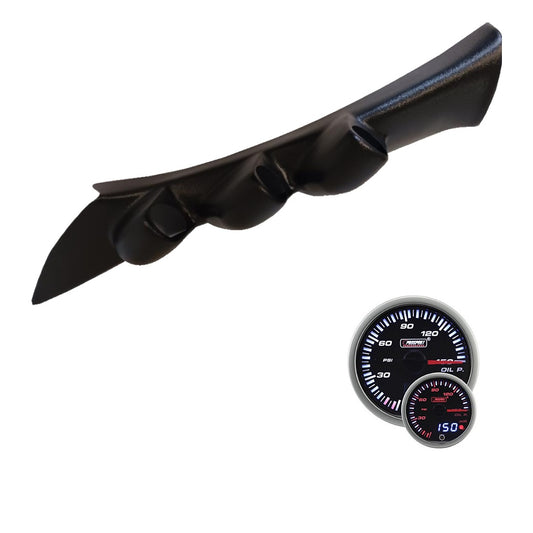 2006–2009 Chevrolet TrailBlazer SS Triple Full A-Pillar Gauge Pod – JDM Gauge Kit