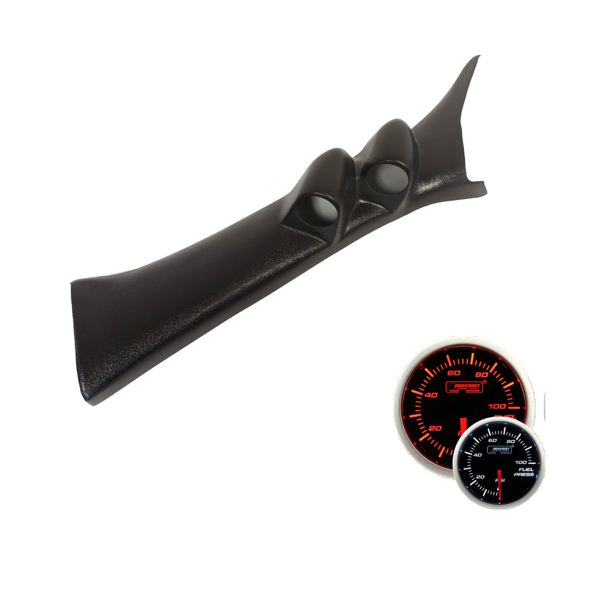 2011–2023 Dodge Charger / Chrysler 300 Double A-Pillar Gauge Pod – Performance Gauge Kit (Two 52mm)
