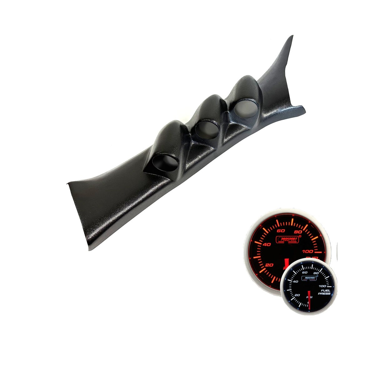2011–2023 Dodge Charger / Chrysler 300 Triple A-Pillar Gauge Pod – Performance Gauge Kit (Three 52mm)