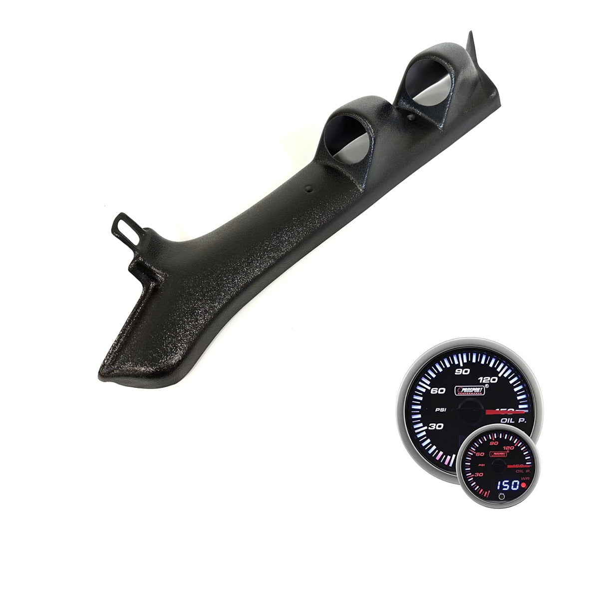 1999–2005 Mazda Miata (NB) Double Full A-Pillar Gauge Pod – JDM Gauge Kit