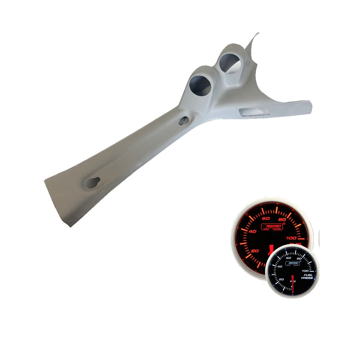 2005–2012 Nissan Frontier (D40) Double A-Pillar Gauge Pod – Performance Gauge Kit (Two 52mm)