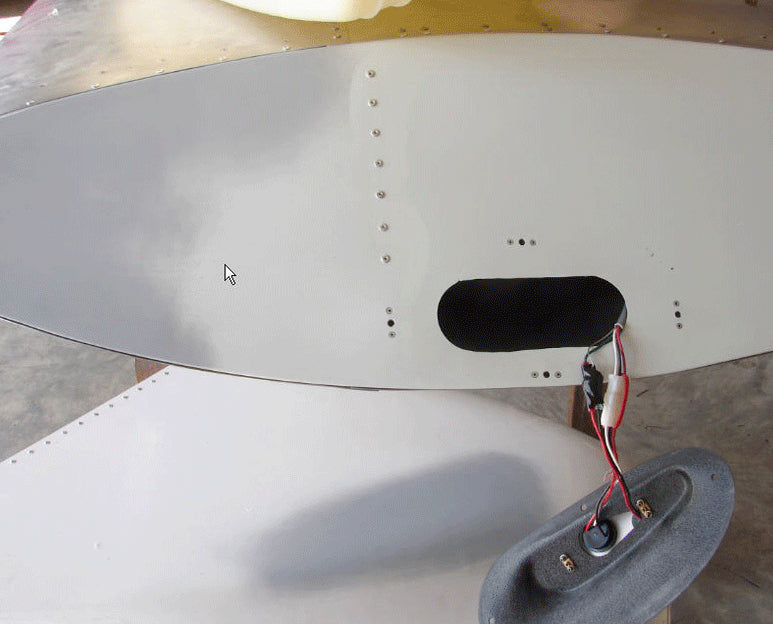 Sonex angled Wingtip Strobe light Pods (L/R Pair) - GS Air Strobes