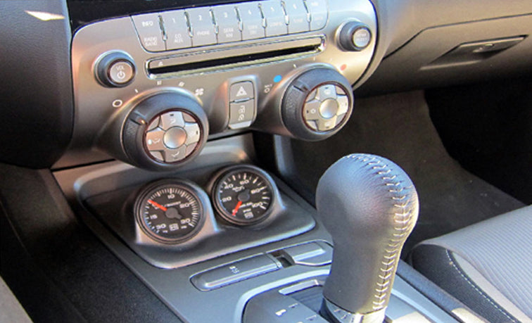 2010-2014 Camaro 2 Pod / Console w/o Fact Gauges – GaugePods.com